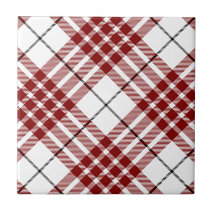 Buchanan tartan rouge blanc carreaux