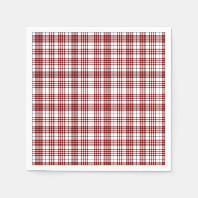 Buchanan Tartan Serviette (Vorderseite)
