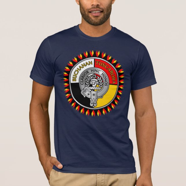 Buchanan - Tuscarora Wappen T - Shirt (Vorderseite)