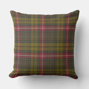 Buchanan Weathered Original Tartan Square Kissen