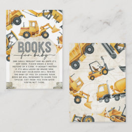 Buchanforderung für die Babykartenverpackung Begleitkarte