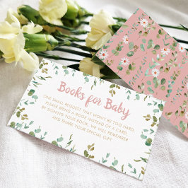 Buchanfrage Eucalyptus Baby Duschecke Begleitkarte