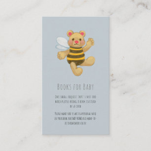 Buchanfrage für das Baby Bee Baby Begleitkarte