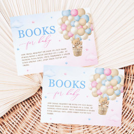 Buchanfrage für Rosa und Blaues Geschlecht Begleitkarte