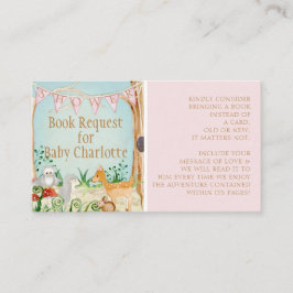 Buchanfrage für Wildhühner Visitenkarte