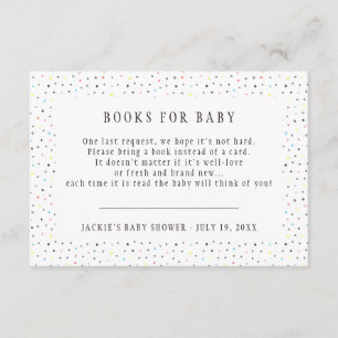Buchanfrage   Matching Baby Shower Enclosure Card Begleitkarte