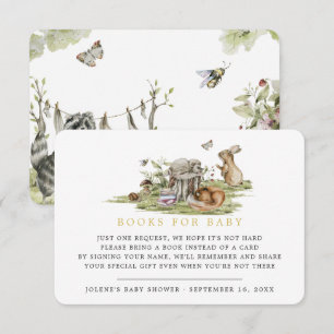 Buchanfrage Waldtiere aus Picnic Forest Animals Begleitkarte