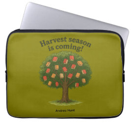 Buchbaum „Erntezeit“ Laptopschutzhülle