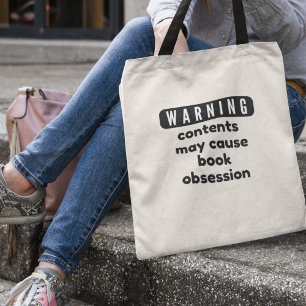 Buchbesessenheit liebt biblisches Geschenk Tragetasche