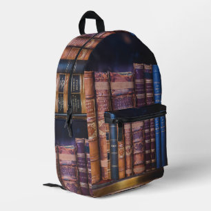 Buchbinderbücher für antike Werke Bedruckter Rucksack