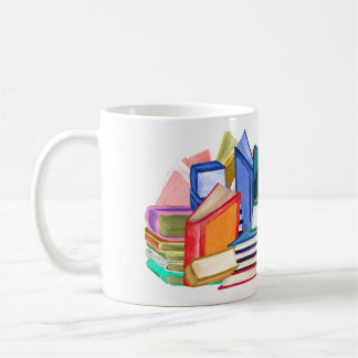 Buchbücher und mehr Bücher Kaffeetasse
