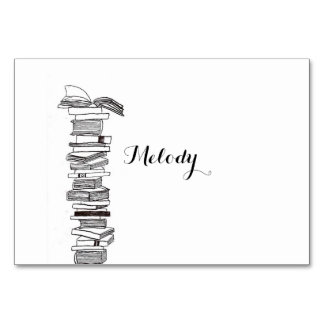 Buchbuchung Hochzeitstisch / Platzkarte Tischnummer