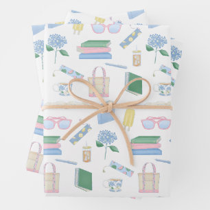 Buchclub an der Küste, Herausforderung Sommerlesen Geschenkpapier Set
