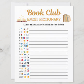 Buchclub-Emoji-Pictionary-Spiel