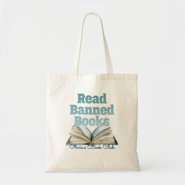 Buchclub für verbotene Bücher lesen Tragetasche (Vorne)