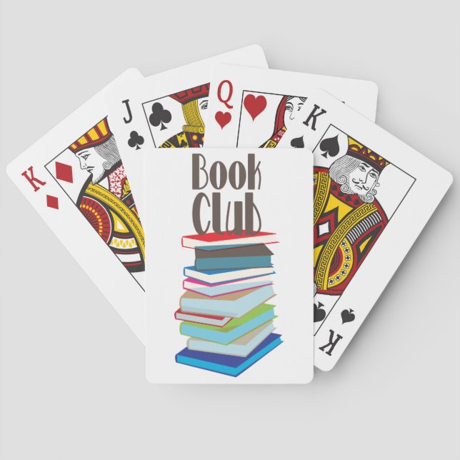 Buchclub Spielkarten (Rückseite)