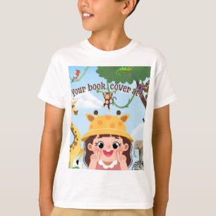 Buchcover Autoren-Buchveröffentlichung Promotion T-Shirt
