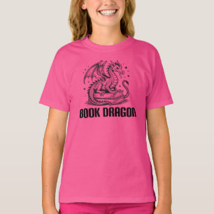 Buchdrache, Fantasy-Leser T-Shirt