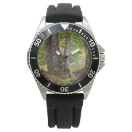 Buche Bäume im Wald (Wald) (Paul Ranson) Armbanduhr