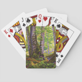Buche Bäume im Wald (Wald) (Paul Ranson) Spielkarten