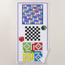 Buche Handtuch - Spaß im Sand - Gartenspiele