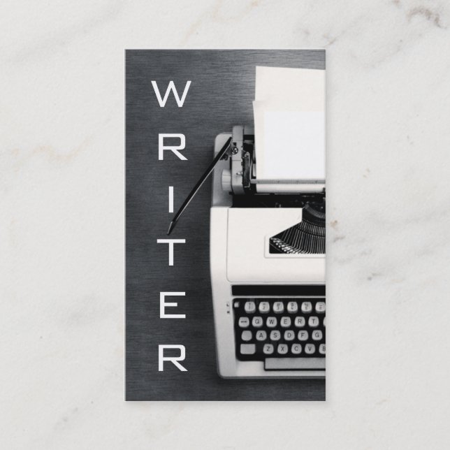 Bucheditor - Schriftsteller Visitenkarte (Vorderseite)