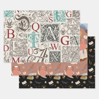 buchen geschenkpapier set