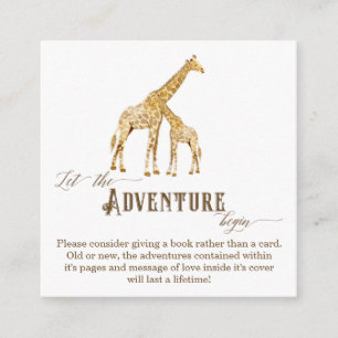 Buchen Sie Adventure Enclosure Boy Baby Shower Gir Begleitkarte