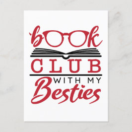 Buchen Sie Club mit meinen Besties Postkarte