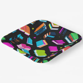 Buchen Sie den farbenfrohen Platz Pappteller