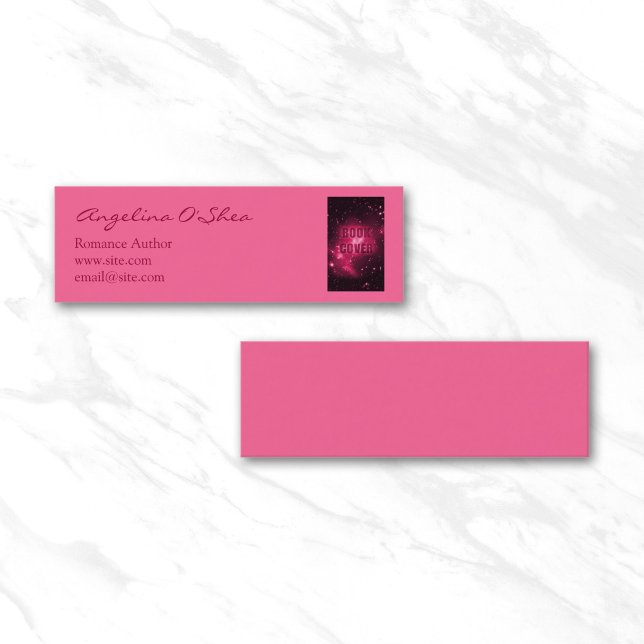 Buchen Sie Ihre Skinny Business Card Mini Visitenkarte (Book Cover Skinny Business Card)