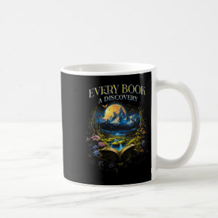 Buchen Sie jedes Buch, einen Discovery Quote Readi Kaffeetasse