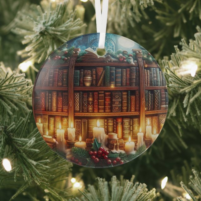 Buchen Sie Liebhaber, Ziergegenstände, personalisi Ornament Aus Glas (InSitu)
