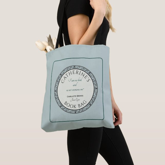 Buchen Sie Lover Blue Personalisiert Tote Bag Tasche (Von Nahem)