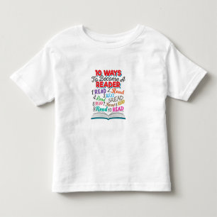 Buchen Sie mehr als 10 Möglichkeiten, um Leser zu  Kleinkind T-shirt