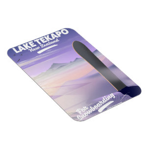 buchen Sie noch heute einen Ausflug zum See Tekapo Magnet
