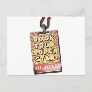 Buchen Sie Tour Superstar! Postkarte