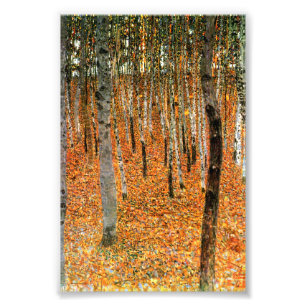 Buchenwald von Gustav Klimt Kunstdrucke Foto