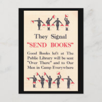 "Bücher an das WWI-Poster von Troops senden"