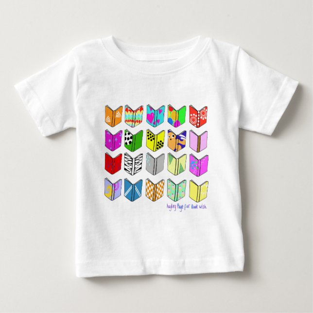 Bücher! Baby T-shirt (Vorderseite)