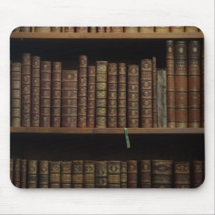 Bücher bedecken Bücherregal alte Bibliothek Mousepad