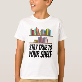 Bücher - Bleibe an Ihrem Platz T-Shirt