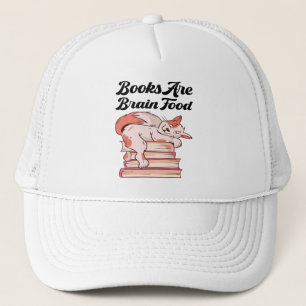 Bücher - Bücher sind Hirnfutter Truckerkappe