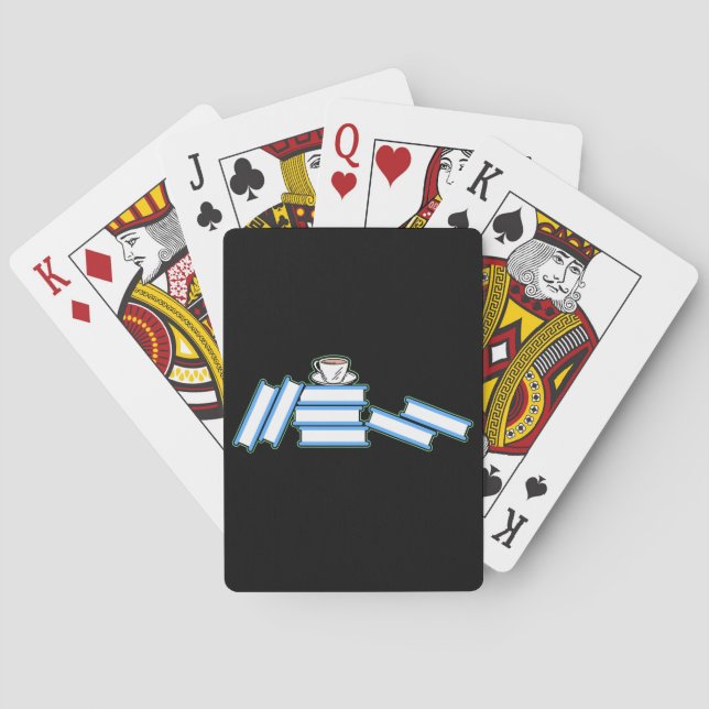 Bücher - Bücher und Bücher Spielkarten (Rückseite)