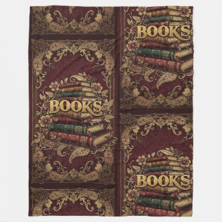 Bücher Bücherliebhaber Schriftsteller Leser Biblio Fleecedecke