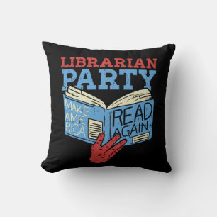 Bücher - Das librarian Party Book Lover Gift Kissen