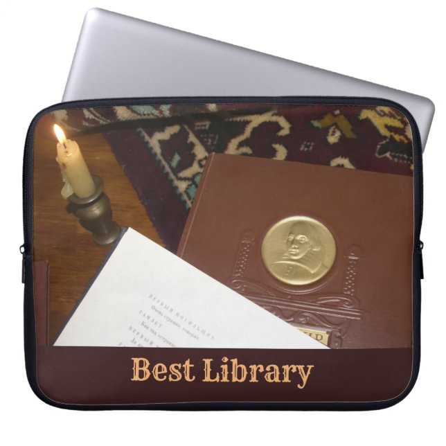 Bücher des letzten Jahrhunderts Laptopschutzhülle (Vorderseite)