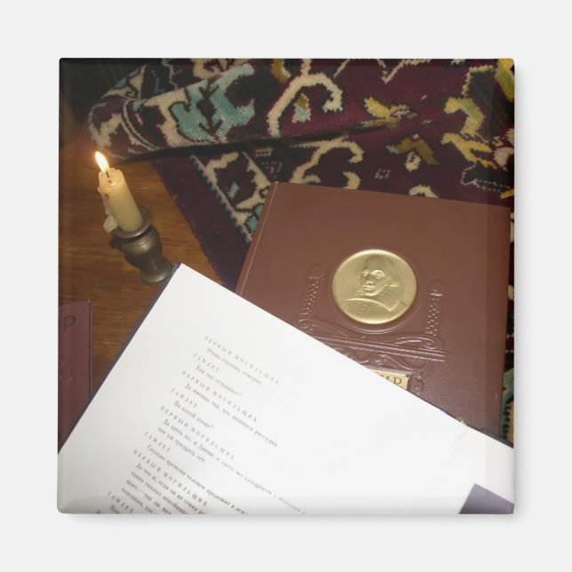 Bücher des letzten Jahrhunderts Magnet (Vorne)