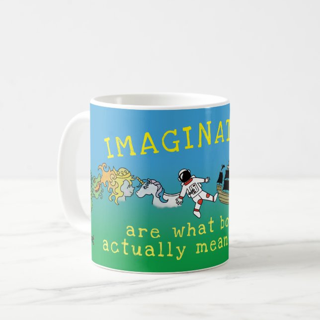 Bücher entzünden Vorstellungen von Anti-Book Burni Kaffeetasse (Vorderseite Links)