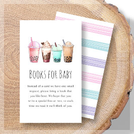 Bücher für Baby | Babyblase Boba Baby Dusche Begleitkarte